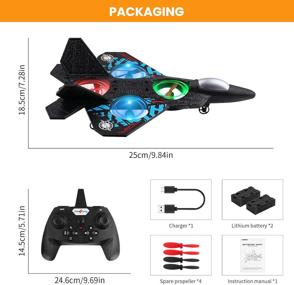 DRON AVION-V17 THUNDER CHANGER 2.4G