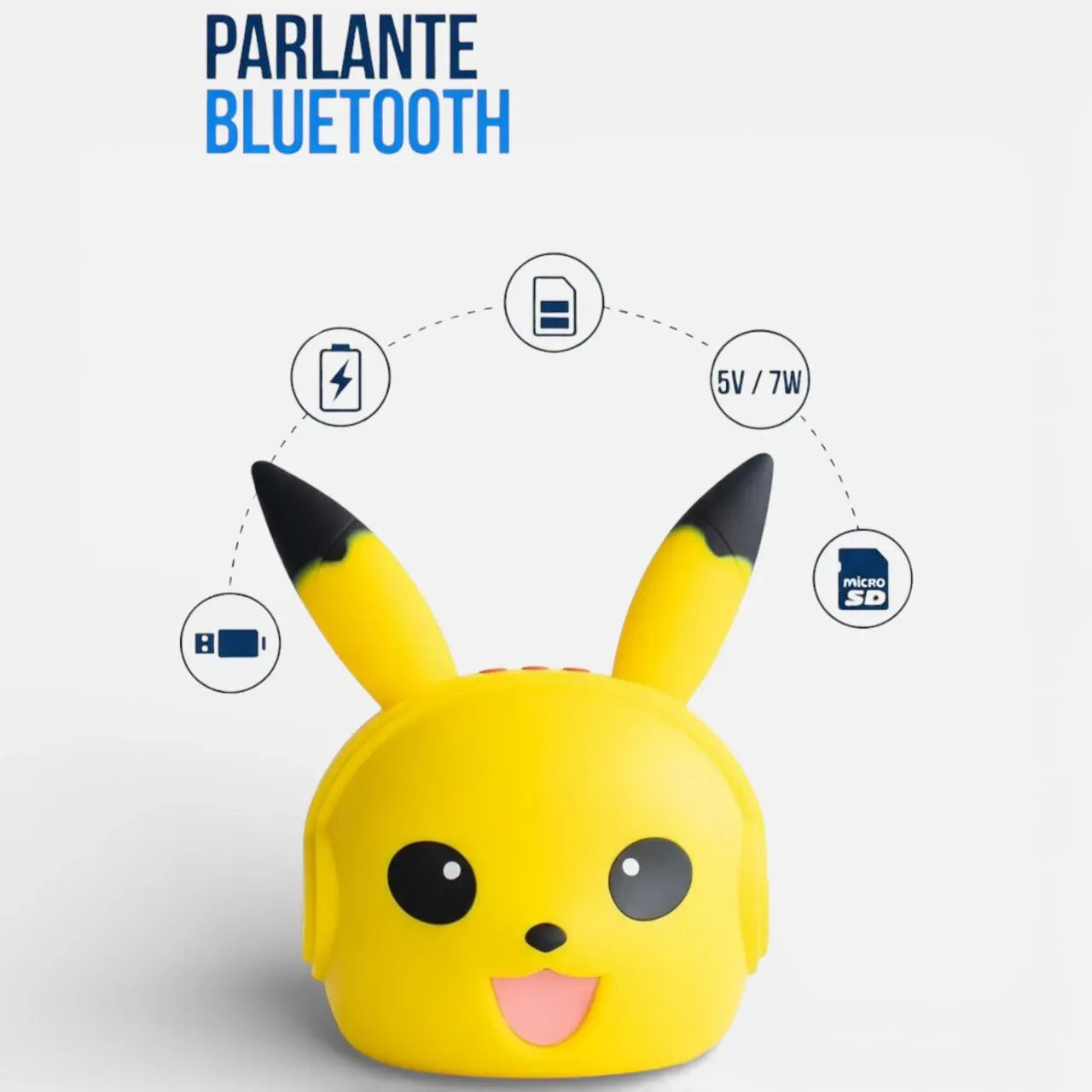 ALTAVOZ BLUETOOTH PIKACHU