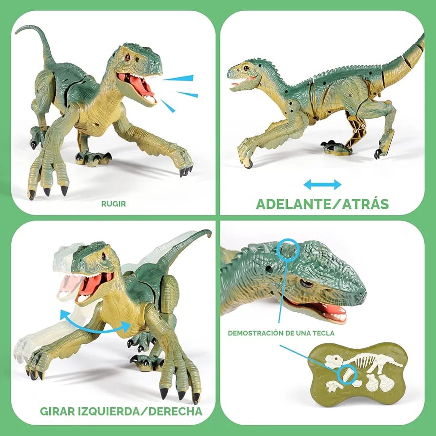 DINOSAURIO A CONTROL REMOTO
